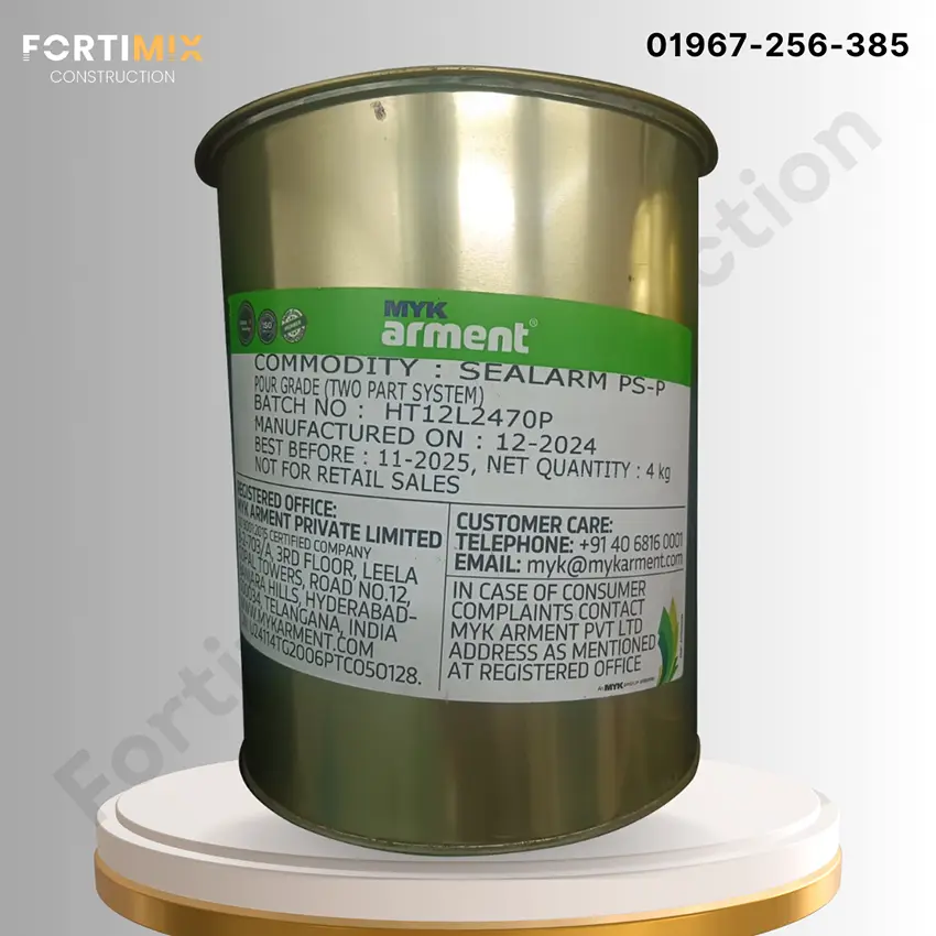 SealArm PS-P – Two-Part Polysulphide Joint Sealant (Pour Grade)